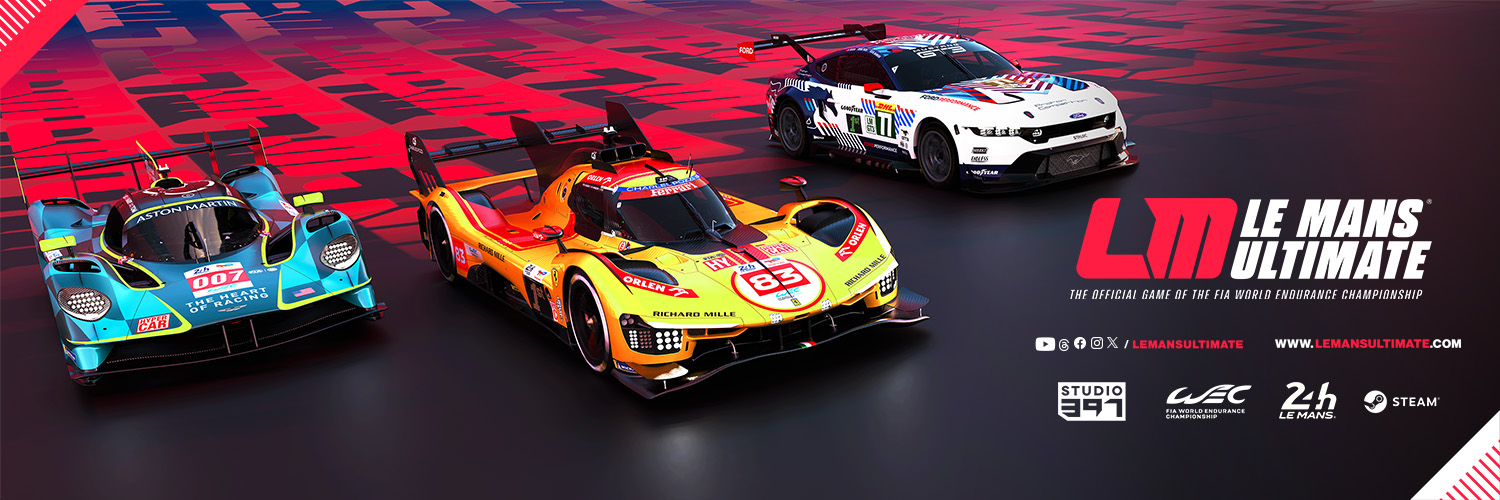 Le Mans Ultimate's banner