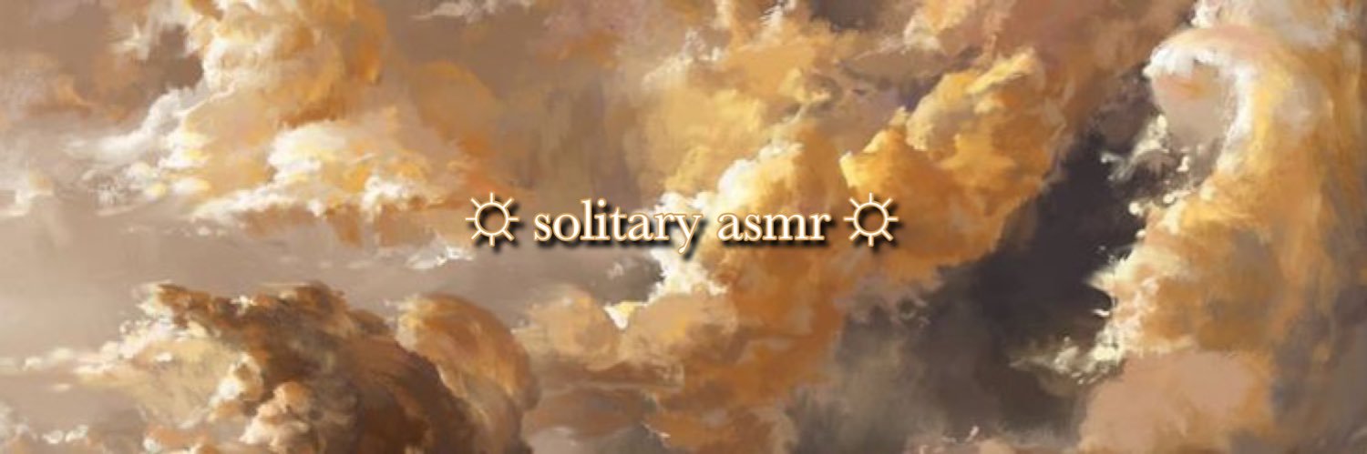 Solitary ♡'s banner