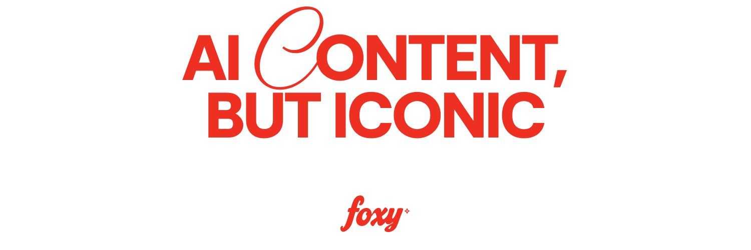 Foxy AI's banner