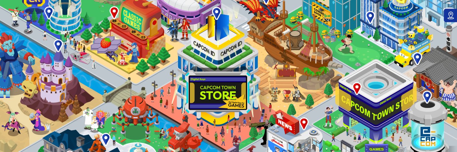 Capcom Town Official's banner
