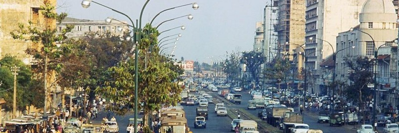 South of Vietnam's banner