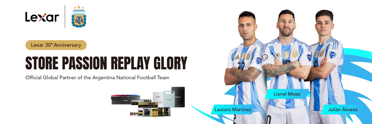 Lexar Gaming's banner