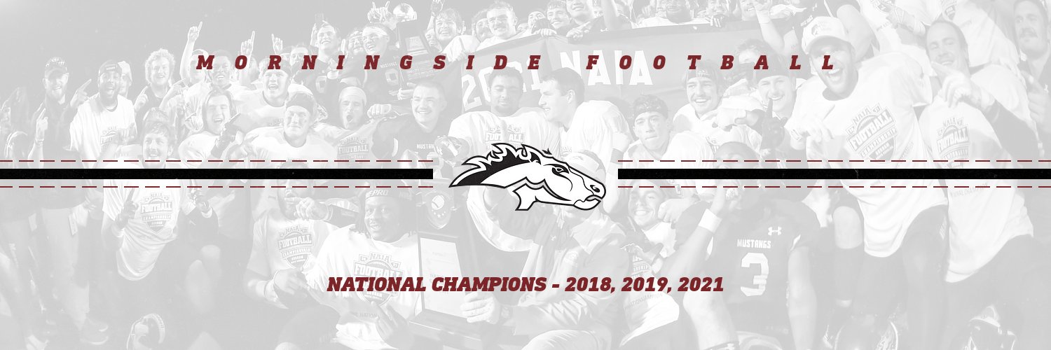 Morningside University Football's banner