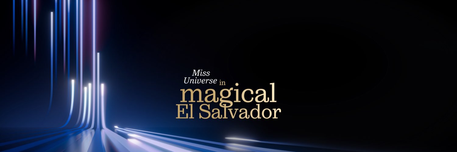 Miss Universo El Salvador's banner