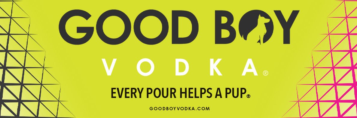 Good Boy Vodka's banner