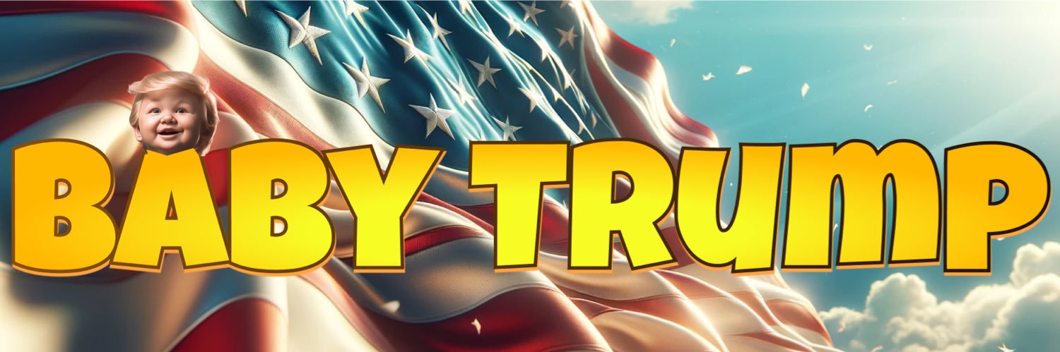 Baby Trump's banner