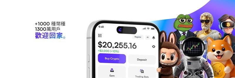 CoinW繁體中文 | 加密貨幣交易所's banner