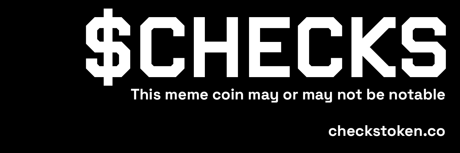 $CHECKS's banner