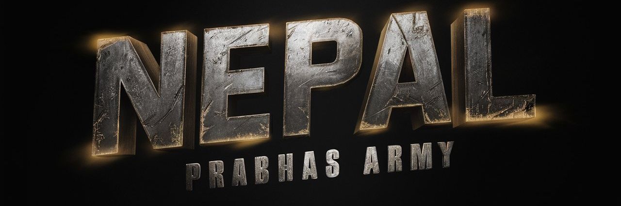 Nepal Prabhas Army's banner
