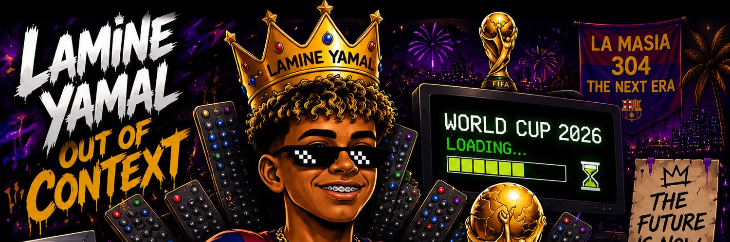 Lamine Yamal Out Of Context's banner