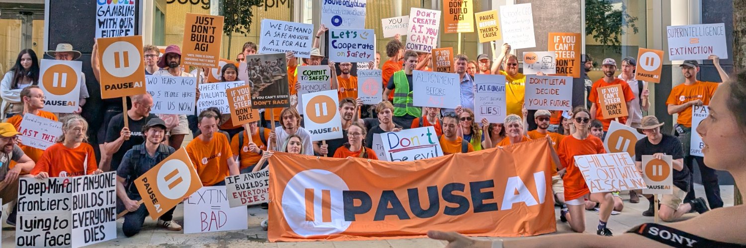 PauseAI ⏸'s banner