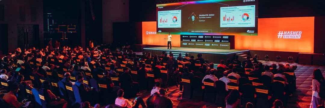 India Blockchain Week (IBW) Conference's banner