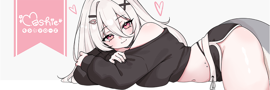 ✦ Moshie 🧷🦈 モシ 𓆩♡𓆪 CUSTOM MODEL OUT NOW's banner