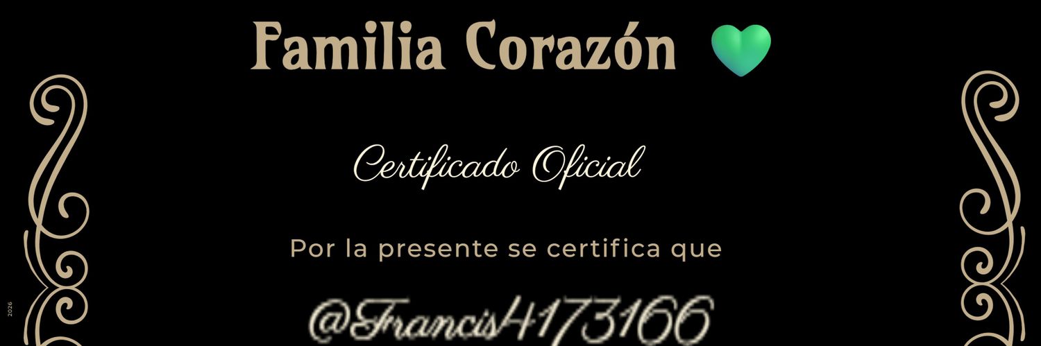 Francisco Javier's banner