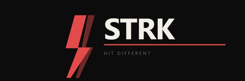 STRK's banner