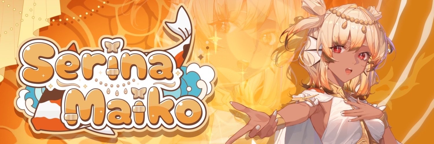 Serina Maiko 🎣🦋『V4Mirai』's banner