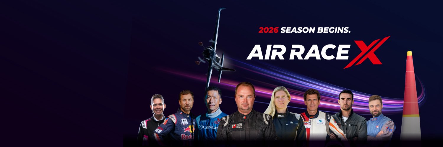 AIR RACE X's banner