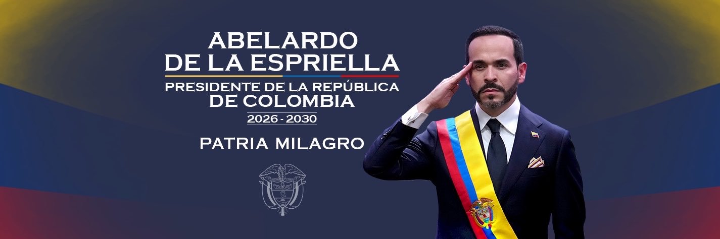 Abelardo De La Espriella's banner