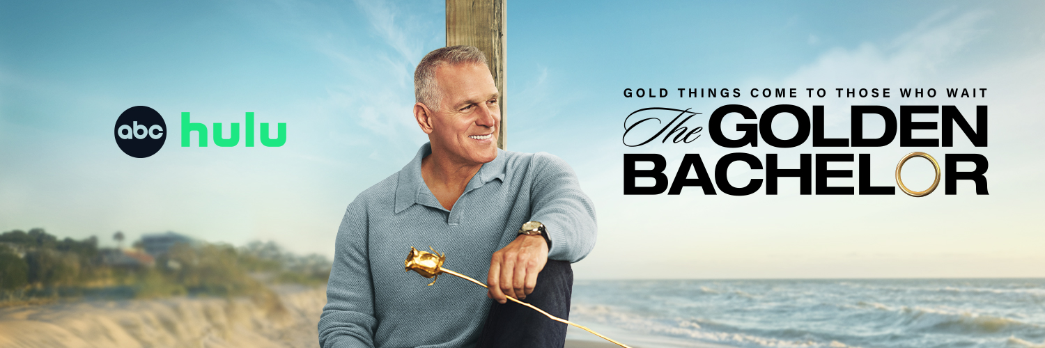 The Golden Bachelor's banner