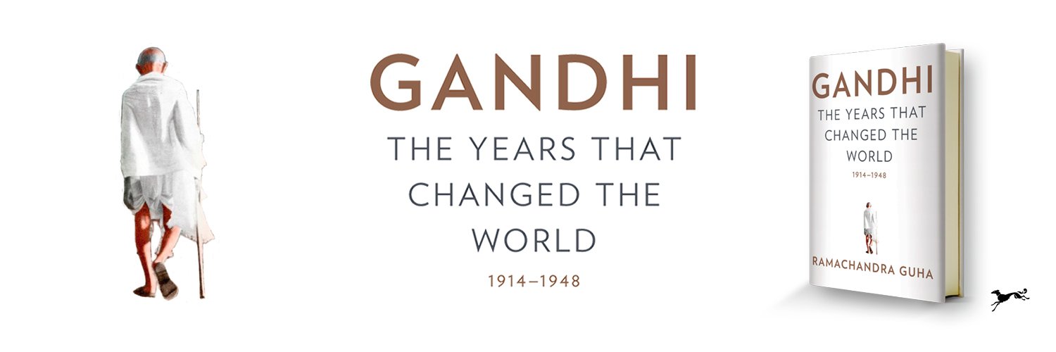 Ramachandra Guha's banner