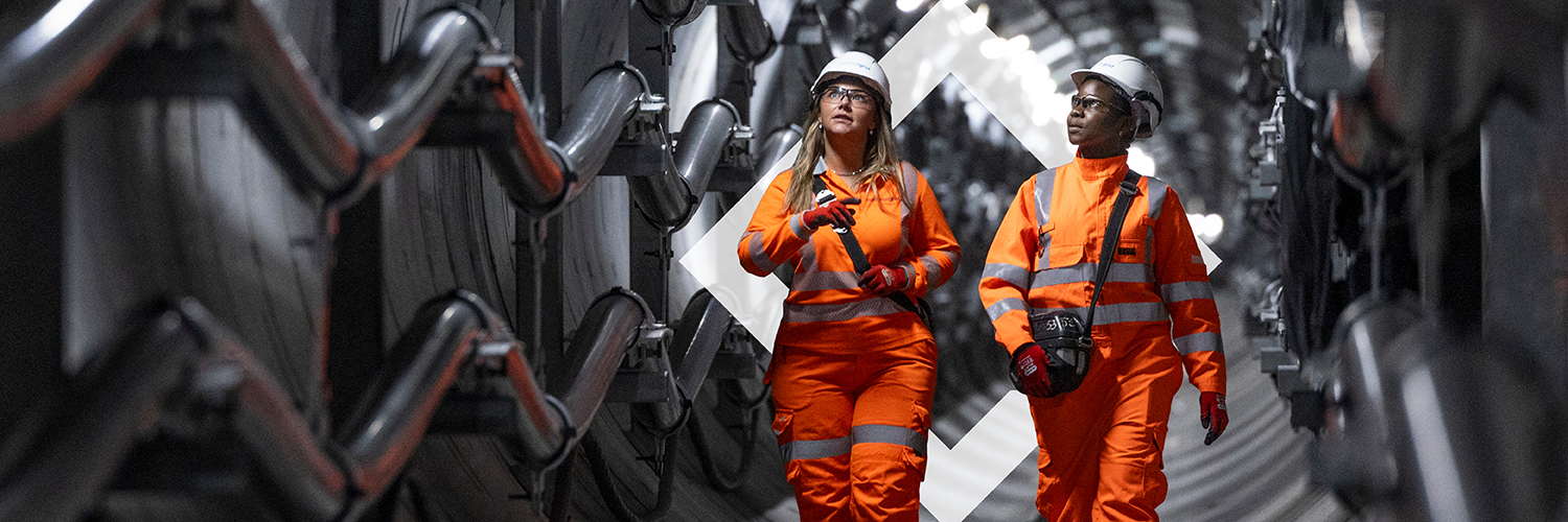 National Grid UK's banner