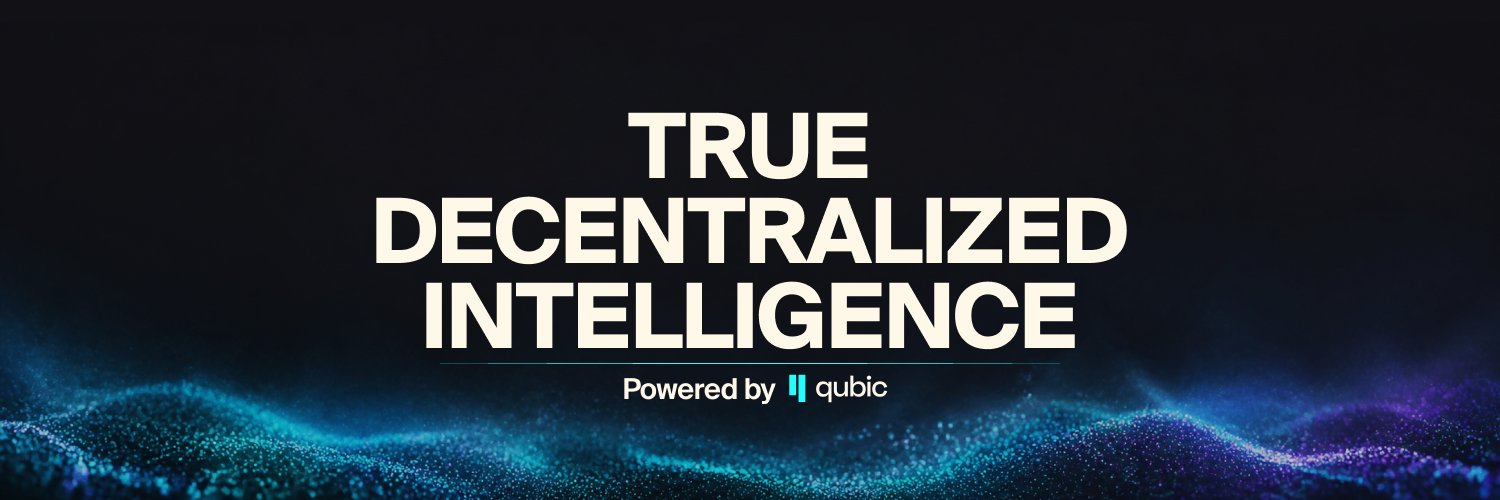 Qubic's banner