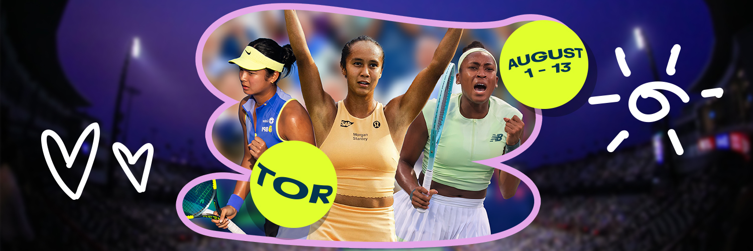 National Bank Open's banner