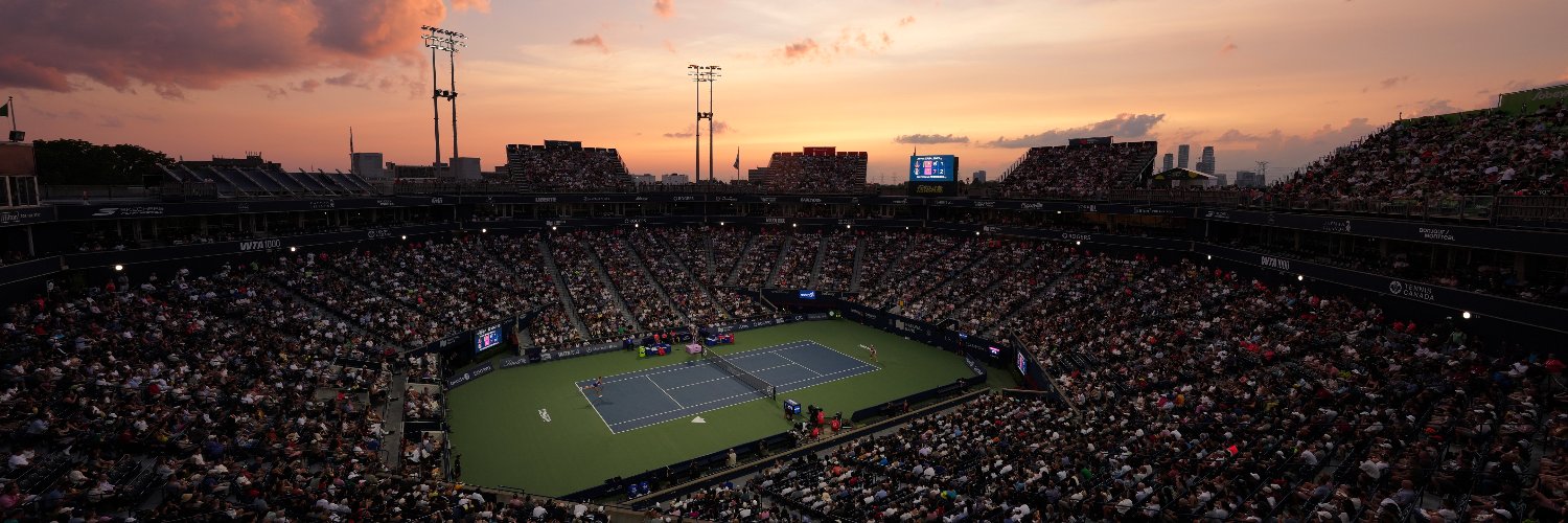National Bank Open's banner
