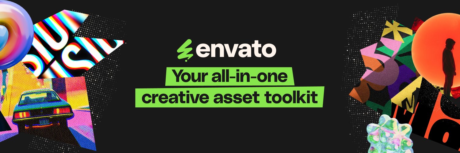 Envato's banner
