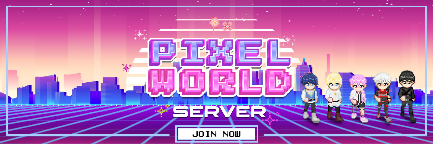 Pixel World's banner