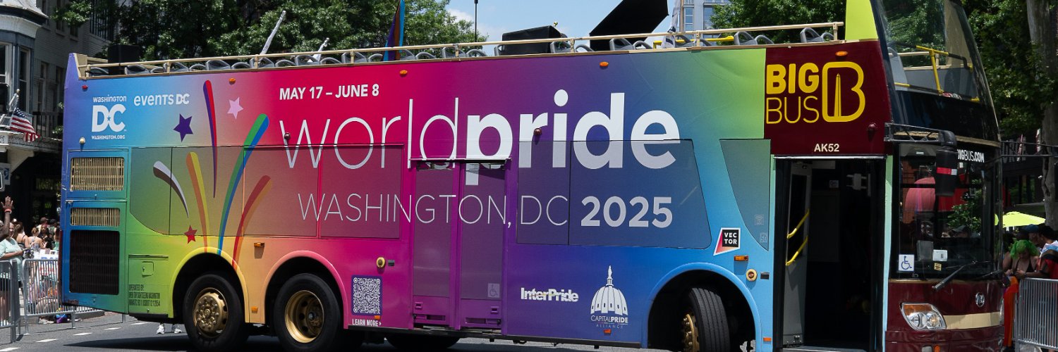 Capital Pride's banner