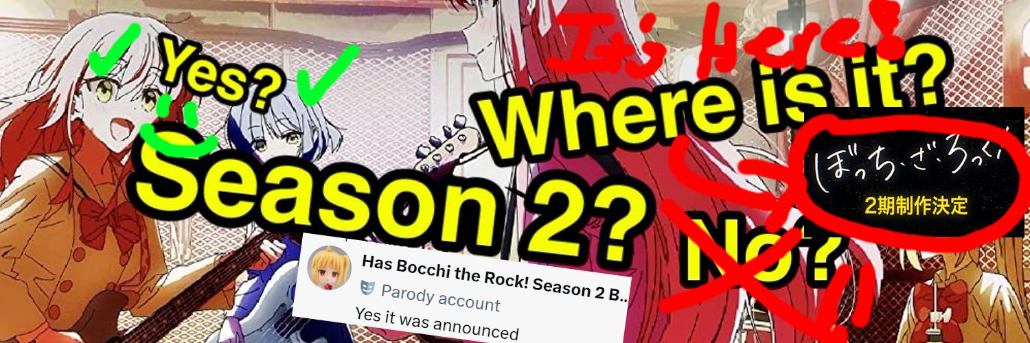 Has Bocchi the Rock! Season 2 Been Announced Yet?'s banner