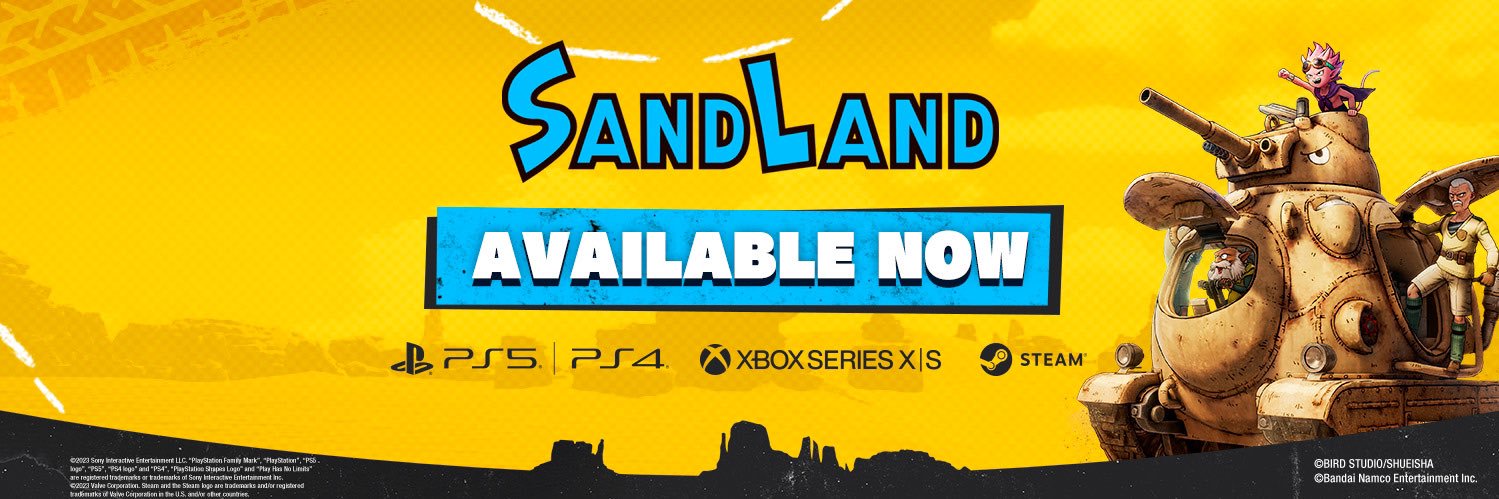 SAND LAND's banner