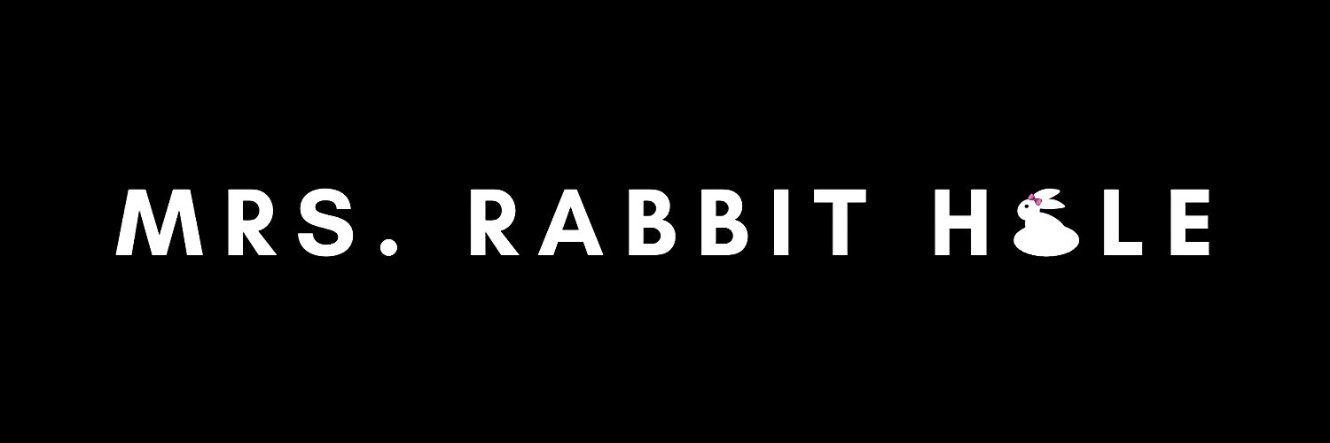 Mrs. Rabbit Hole's banner