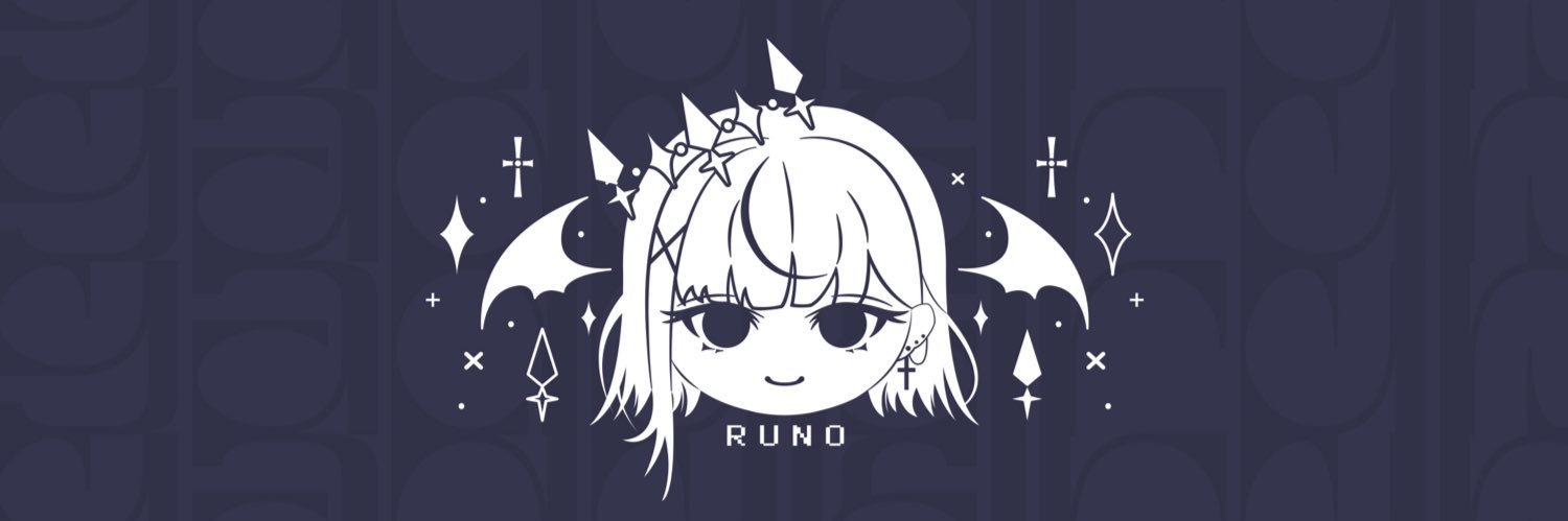 紫夜月ルノ💜🌌🌙@Vtuber兼ハンドメイド作家's banner