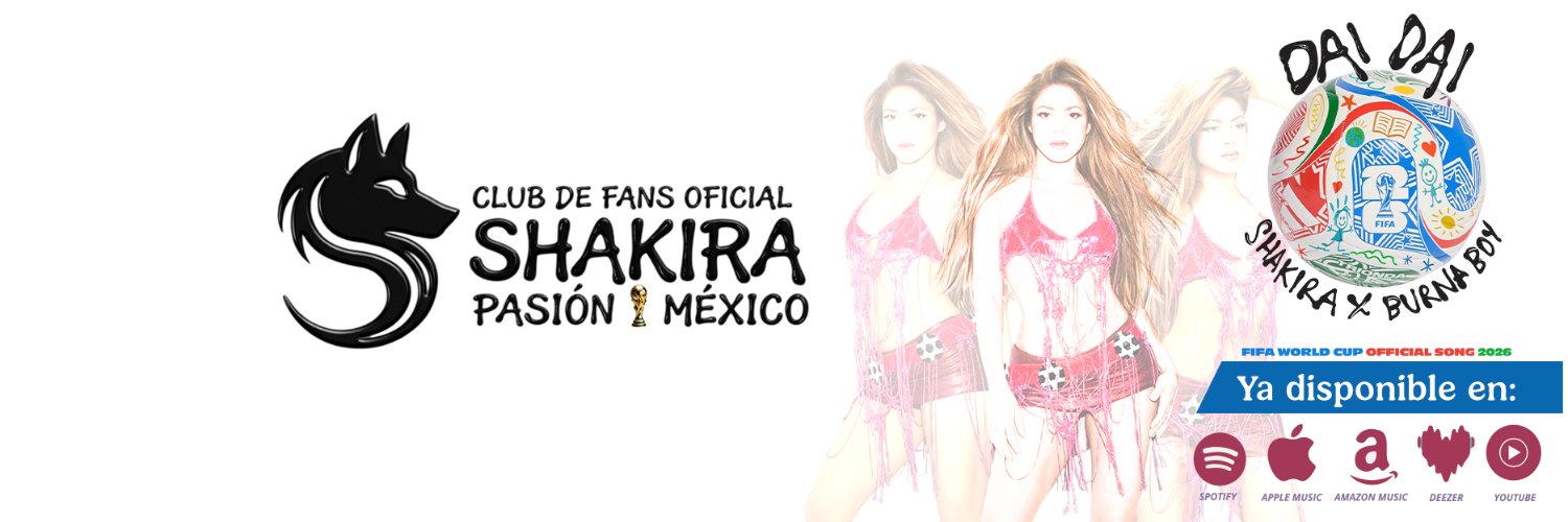 Shakira Pasión | Club de fans's banner