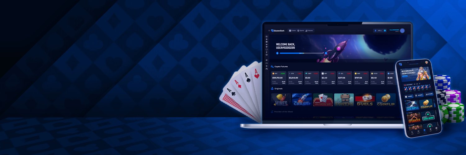 BAZEDBET.COM - Officially Licensed Crypto Casino.'s banner