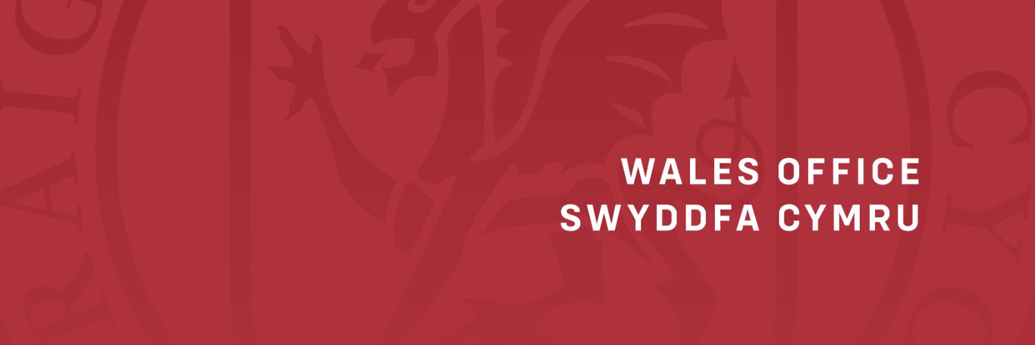 Wales Office's banner