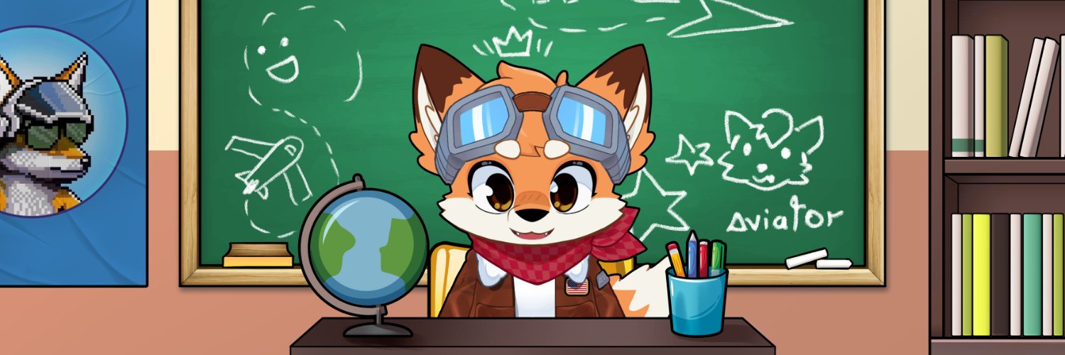 Aviator's banner