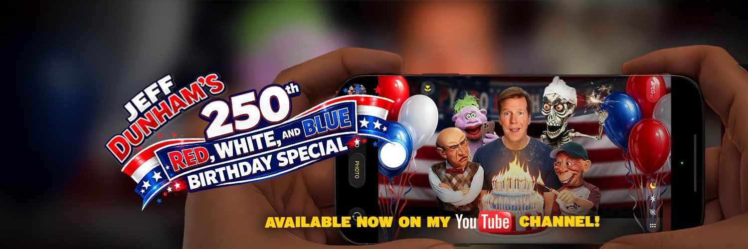 Jeff Dunham's banner