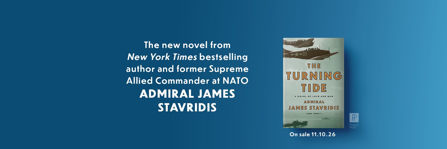 Admiral James Stavridis, USN, Ret.'s banner