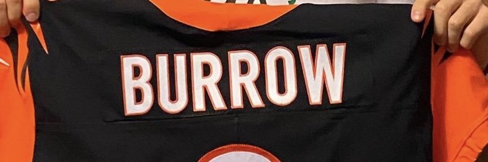 Jimmy Burrow's banner