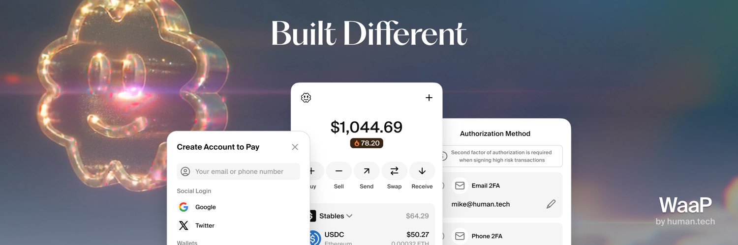 WaaP, Wallet as a Protocol's banner