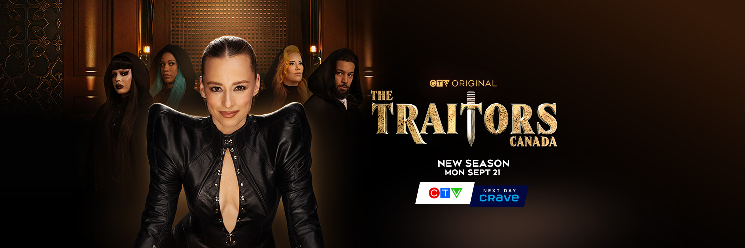 The Traitors Canada's banner