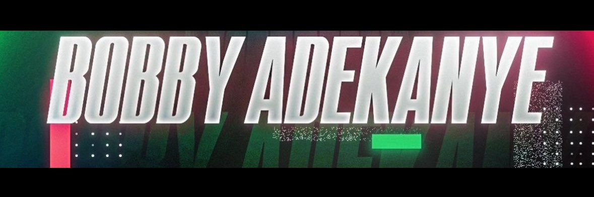 Bobby Adekanye's banner
