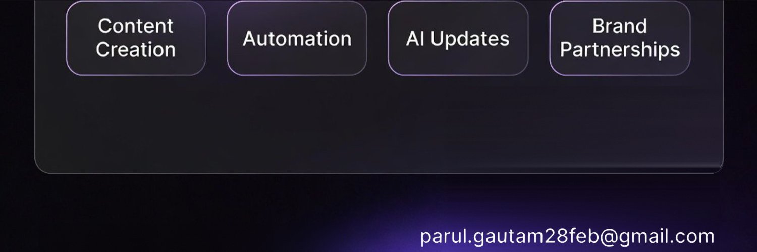 Parul Gautam's banner