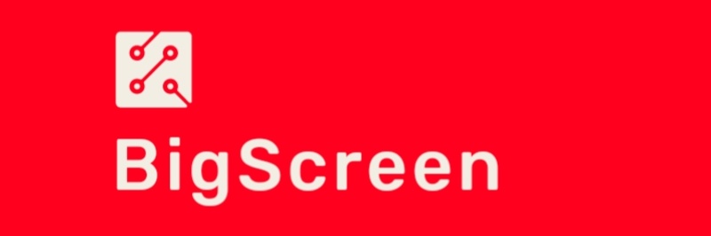 BigScreen's banner