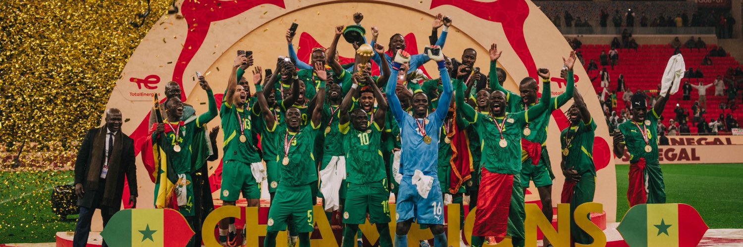 Equipe du Sénégal's banner