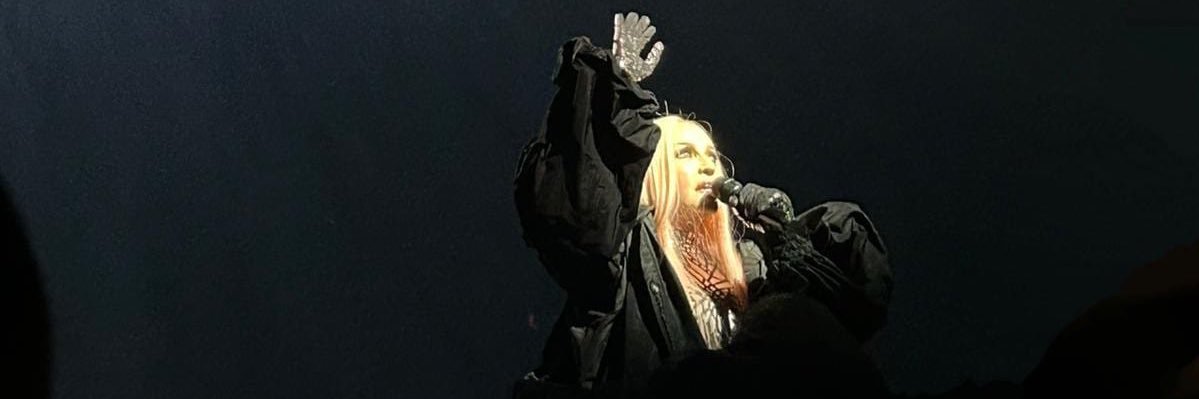 madonna's banner