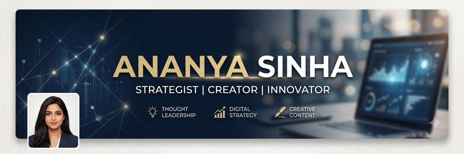 Ananya Sinha's banner